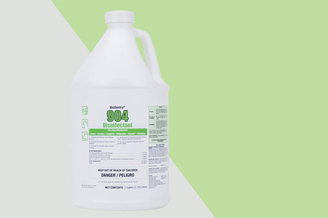 Neogen's BioSentry 904 disinfectant proven effective against COVID-19