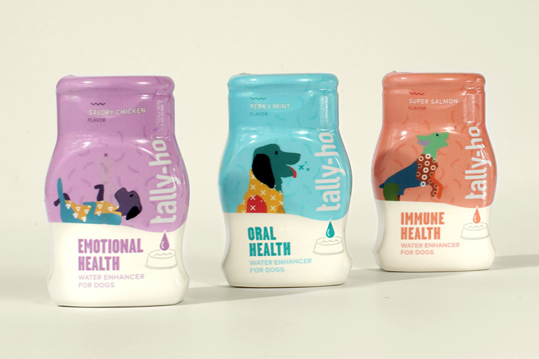 Tally-Ho water enhancers for dogs by Ocean Spray