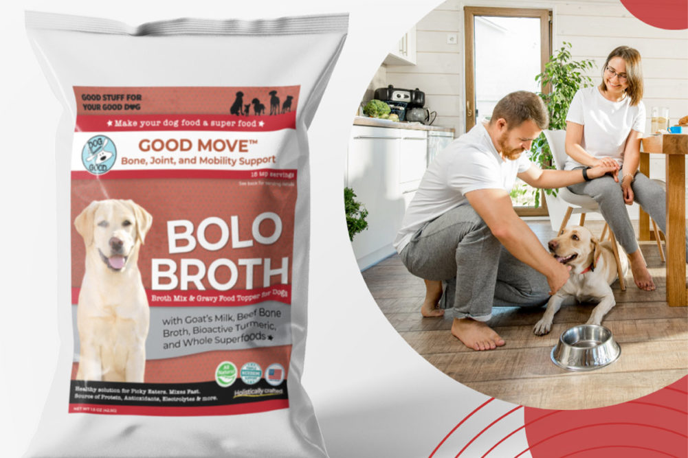 Dog is Good BOLO Broth meal topper for dogs