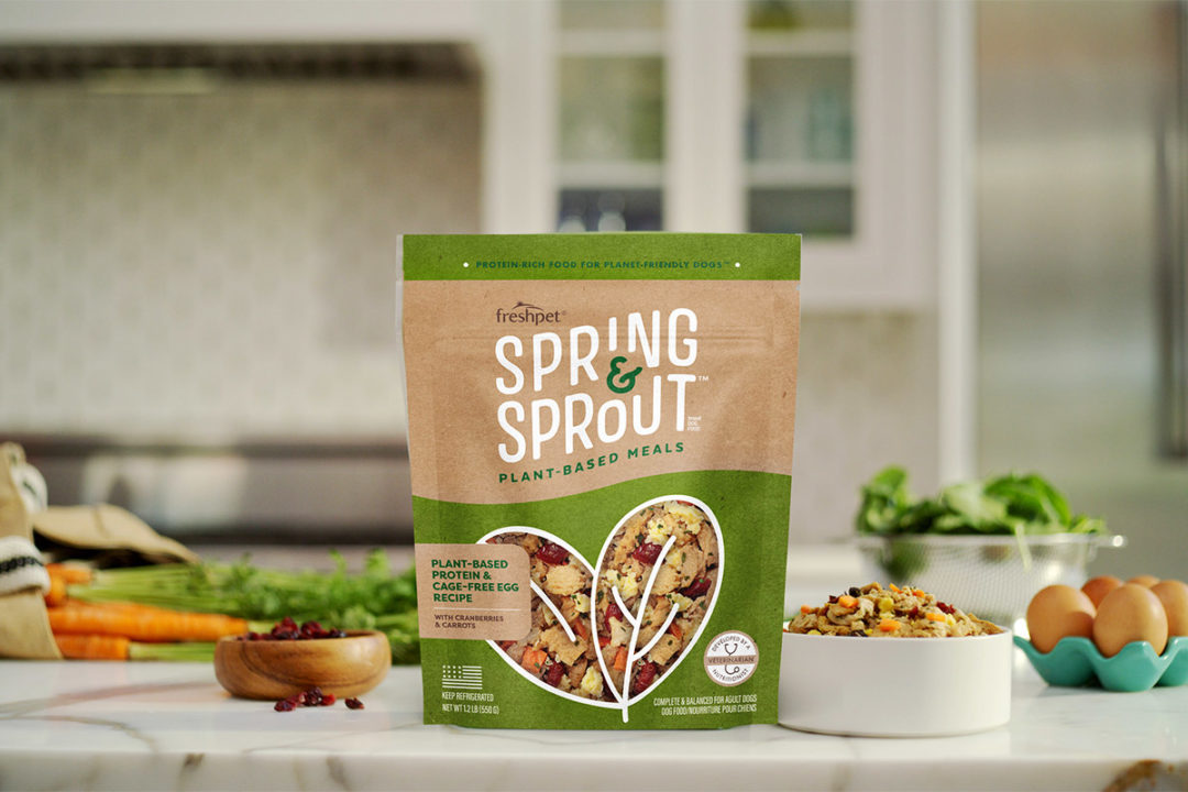 Spring & Sprout fresh meatless dog food by Freshpet