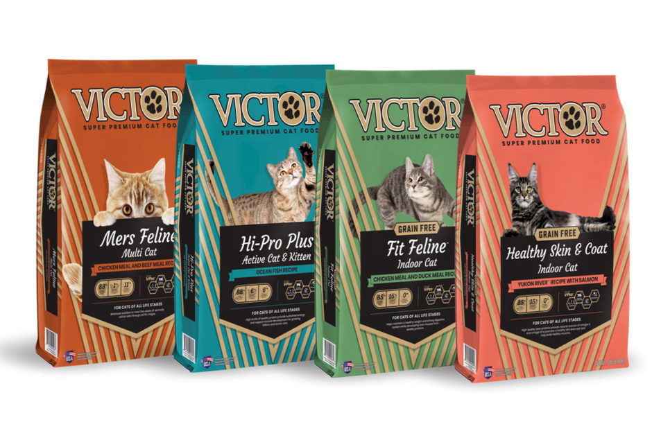 VICTOR launches 3 new dry cat foods