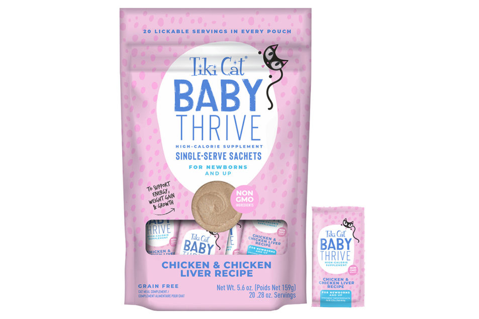 Tiki Cat introduces Baby line for kittens
