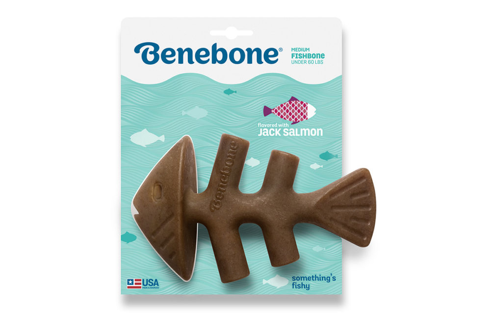 Benebone introduces Fishbone dog chew