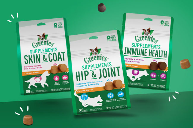 Greenies enters pet supplement category with functional soft chews for dogs