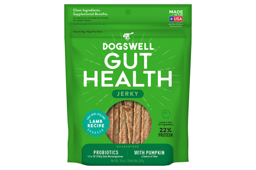 Dogswell launches digestive health jerky treat for dogs