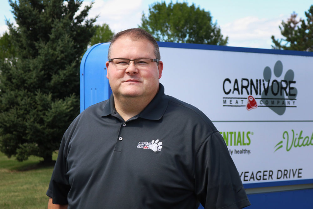 Jeremy Gesicki, senior manager of e-commerce at Carnivore Meat Company.
