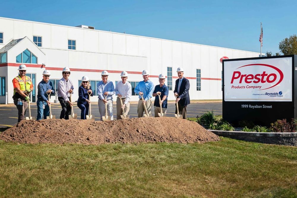 Presto Products expanding facility to meet growing demand for recloseable packages