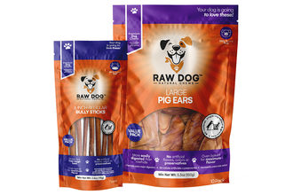 Raw Dog launches all-natural, single-ingredient dog chew line