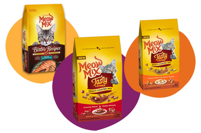 Meow Mix leads dry cat food sales for Smucker's in the second quarter