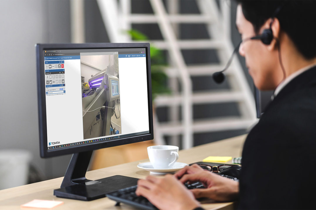 TOMRA adds remote support tool for machine operators