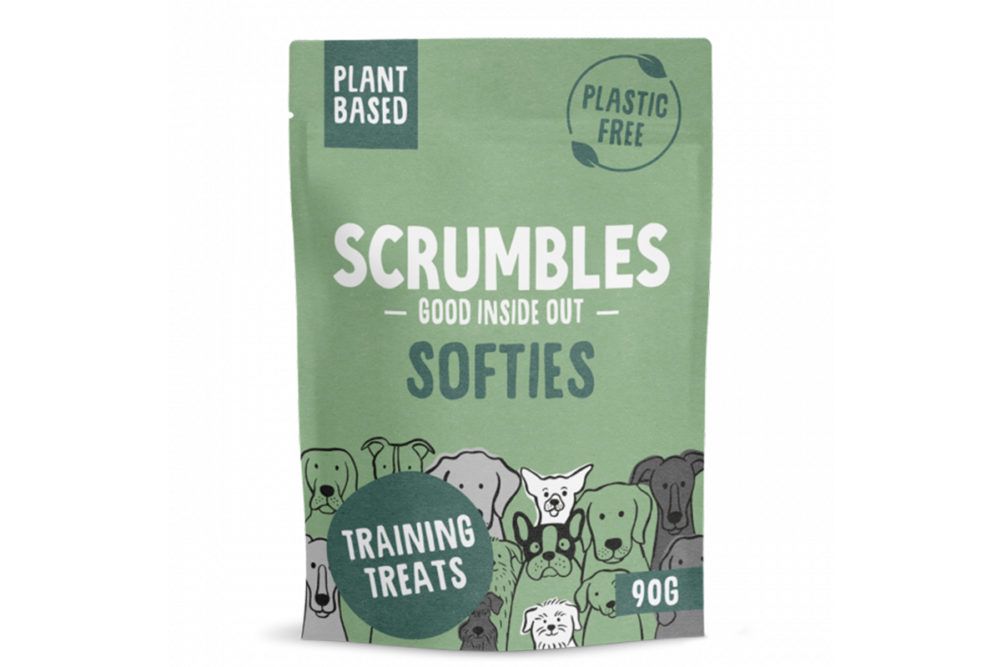 Scrumbles plant-based training treats added to Tesco holiday pet product lineup