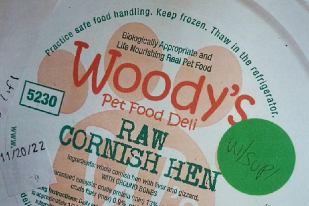 Woody's Minnesota raw pet food products recalled for Salmonella