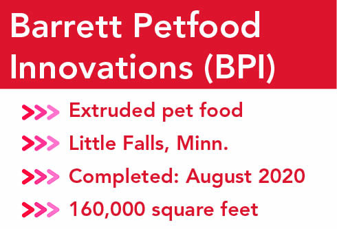 Barrett Petfood Innovations specs