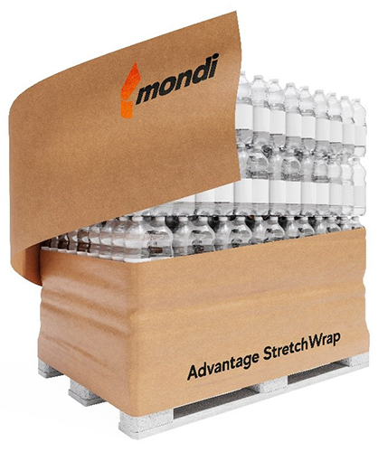 Mondi's new paper-based pallet wrap