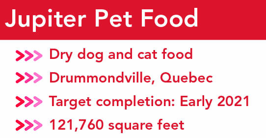 Jupiter Pet Food specs