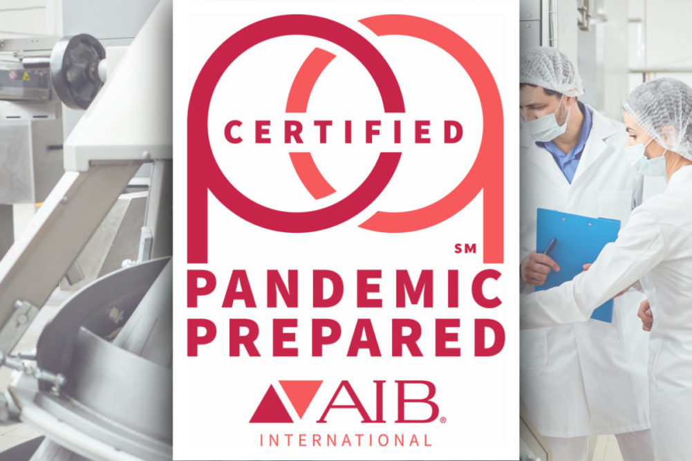 AIB introduces pandemic-era certification for food manufacturers