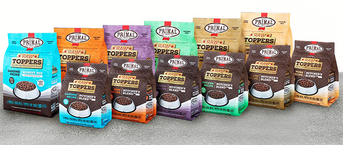 Primal Pet meal toppers