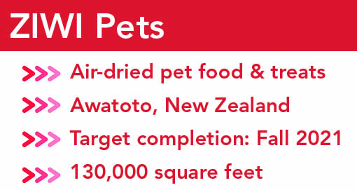 Ziwi Pets facility specs