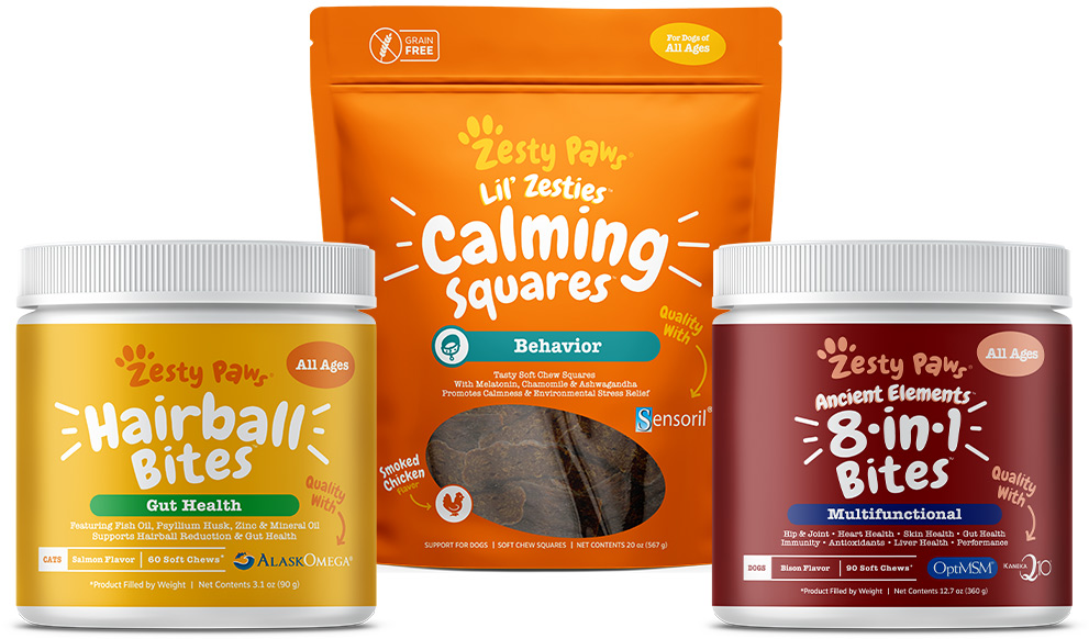 Zesty Paws new products