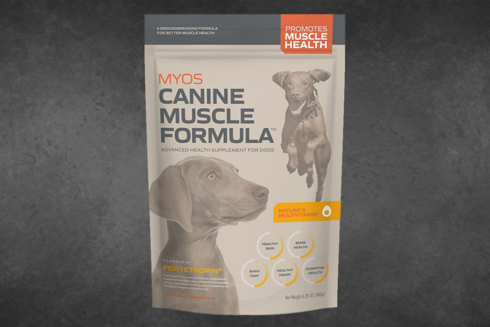 MYOS high-performance supplement for dogs now available at Chewy.com