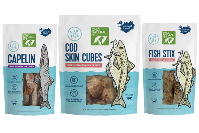 Only Natural Pet adds single-ingredient fish treats for dogs