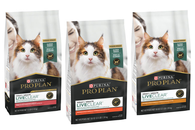 Purina develops first cat food to reduce allergens in saliva