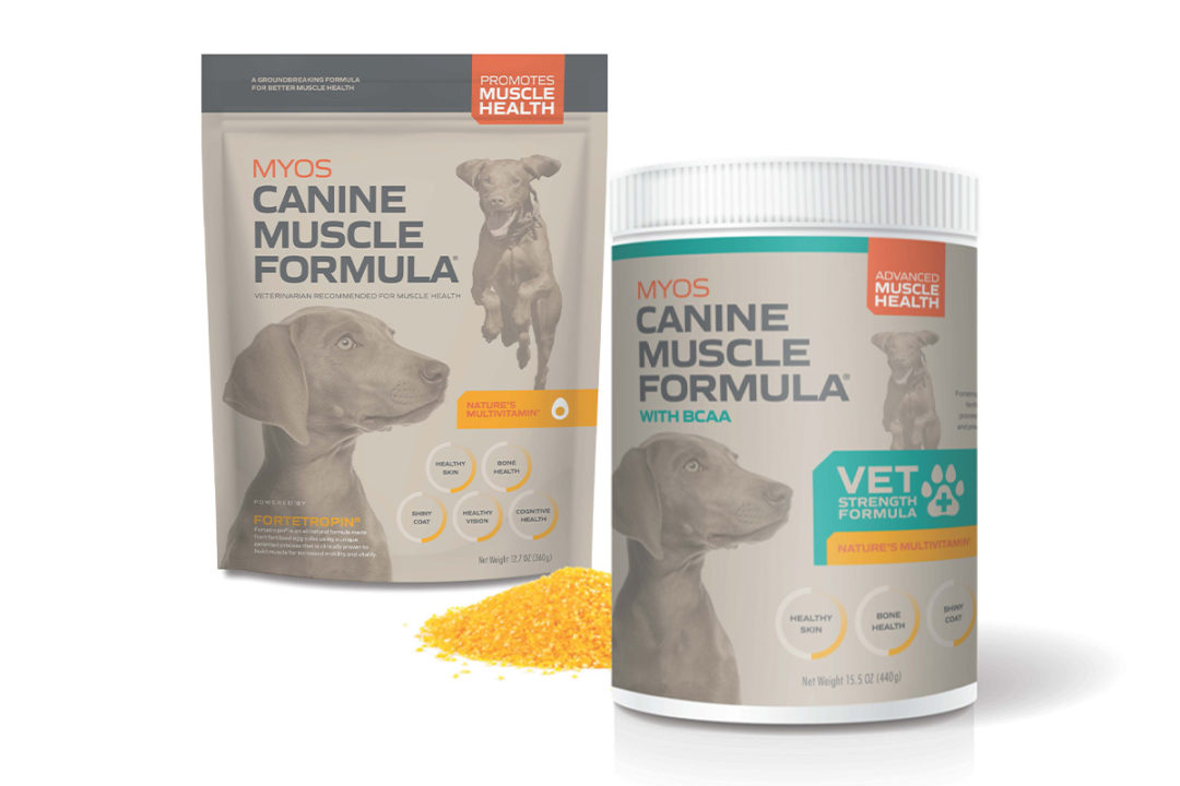 Canine supplement that aids in building muscle expands distribution
