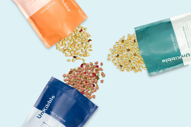 UnKibble, Spot & Tango's latest product, features fresh whole ingredients and inclusions in a kibble alternative format