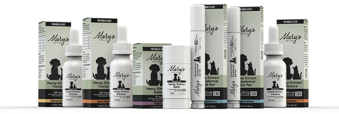 Mary's Tails CBD pet line