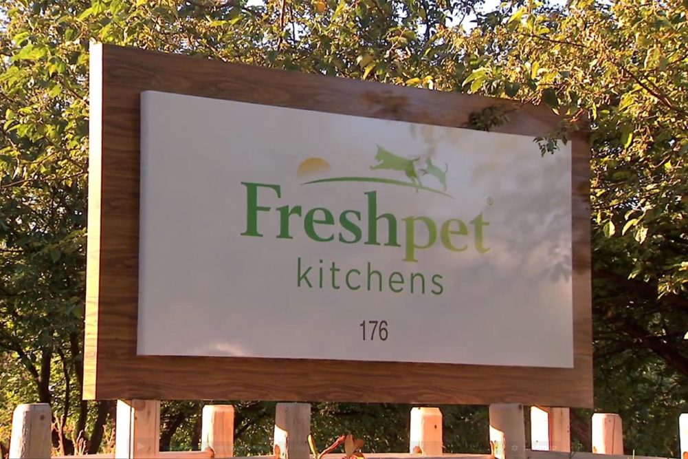 Freshpet Kitchen sign