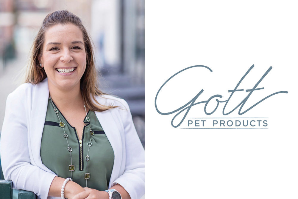 Gina Schleuter, new inside sales and customer care representative for Gott Pet Products