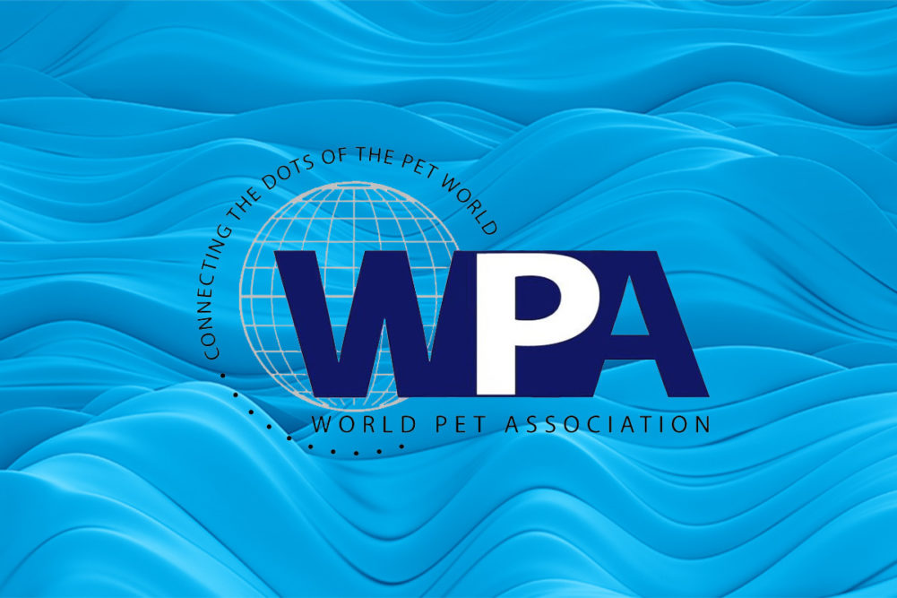 World Pet Association logo on Nielsen graphic background