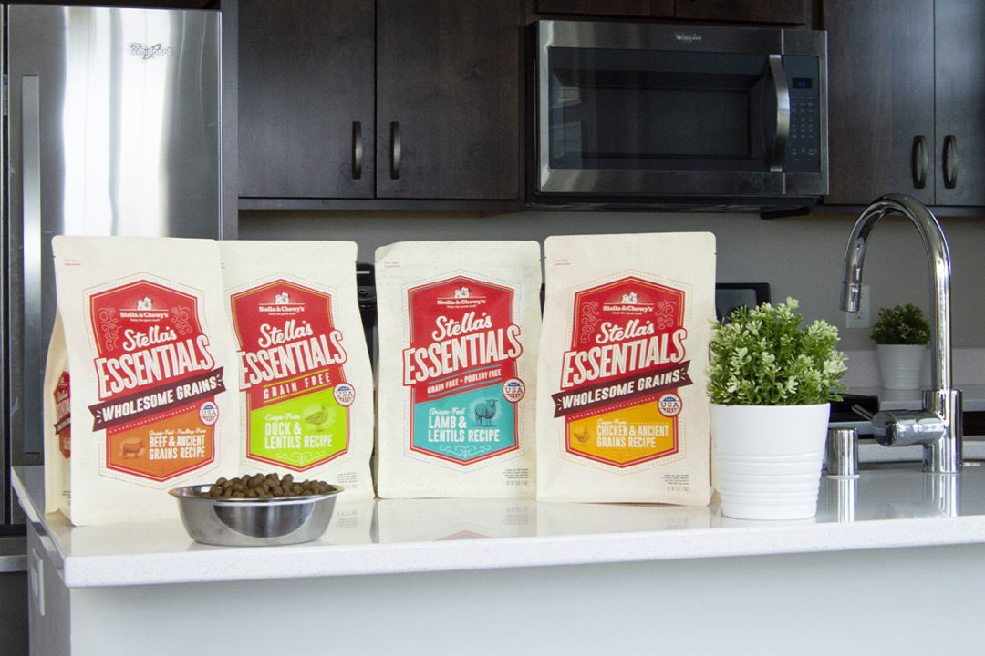 Stella's Essentials new Grain-Free and Wholesome Grains dog foods