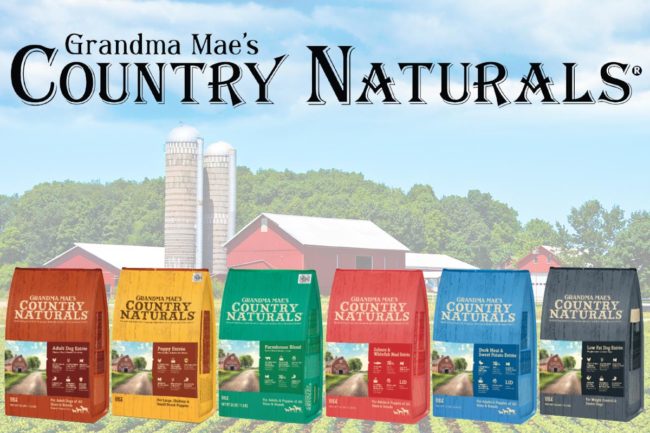 Grandma Mae's Country Naturals adds formulas to grain-inclusive dog food line