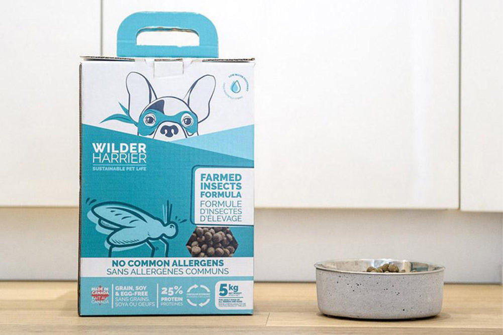 Wilder Harrier releases insect-based kibble for dogs