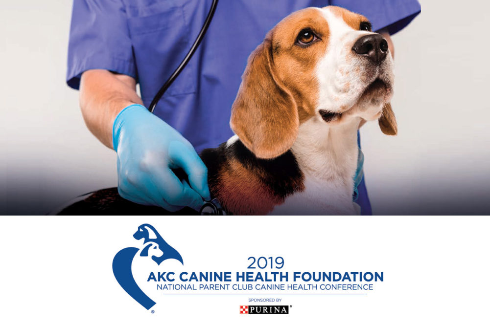 2019 AKC Canine Health Foundation National Parent Club Canine Health Conference