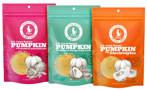 D.O.G. Certified Pet Nutrition pumpkin supplements