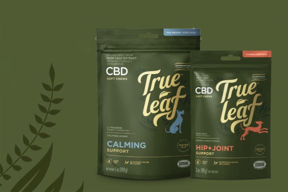 True Leaf releases first CBD-infused pet product