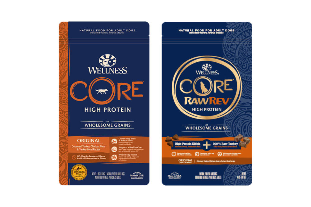 Wellness unveils CORE and CORE RawRev with Wholesome Grains
