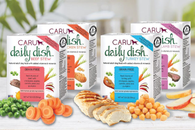 Caru adds taurine to Daily Dish dog food formulas