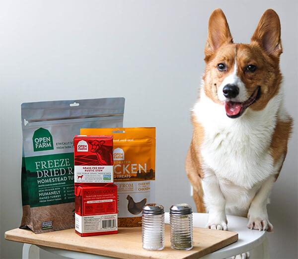 Open Farm dog food products