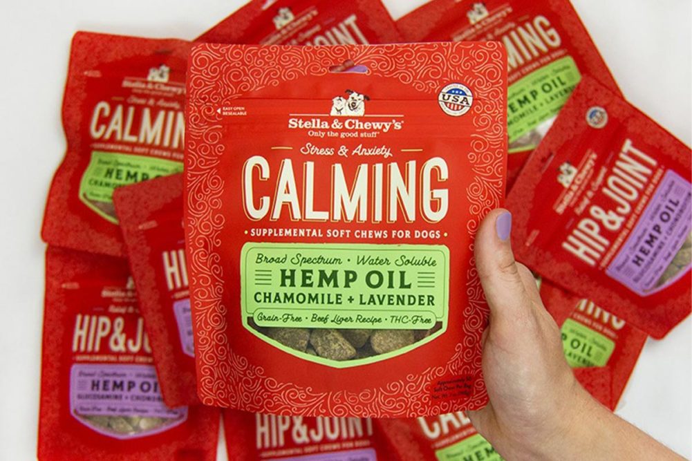 Stella & Chewy's debuts hemp-infused supplements for dogs