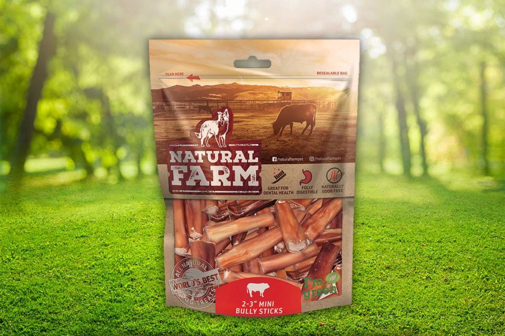 Natural Farm switches dog chew products over to sustainable, bio-based packaging by Braskem