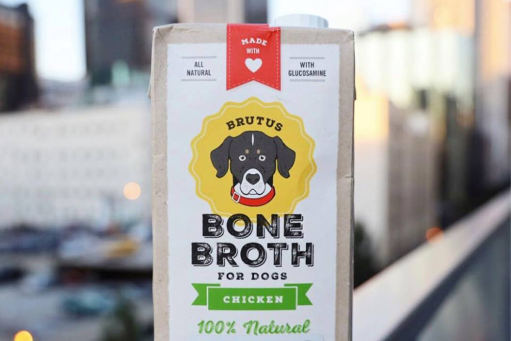 Brutus Broth products added to pet specialty retailers across the US