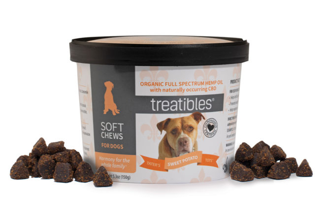 Rescue dog recognized with new Treatibles soft chew