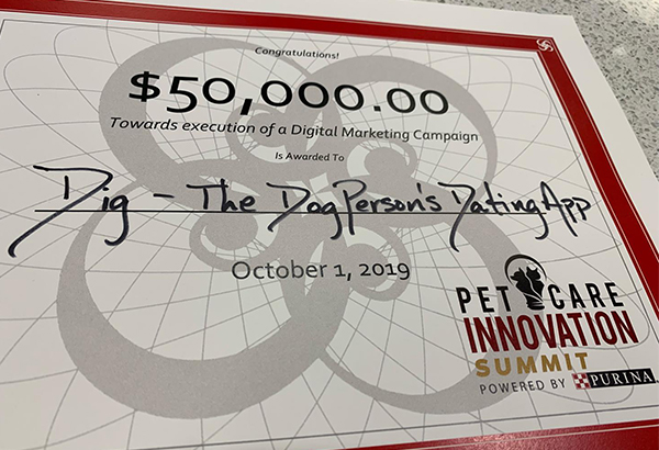 Dig receives funding at Purina Pet Care Innovation Summit