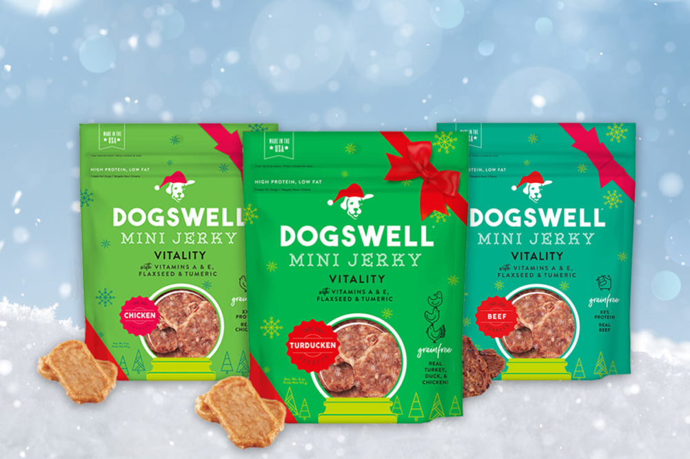 Dogswell releases limited-edition holiday treats for dogs