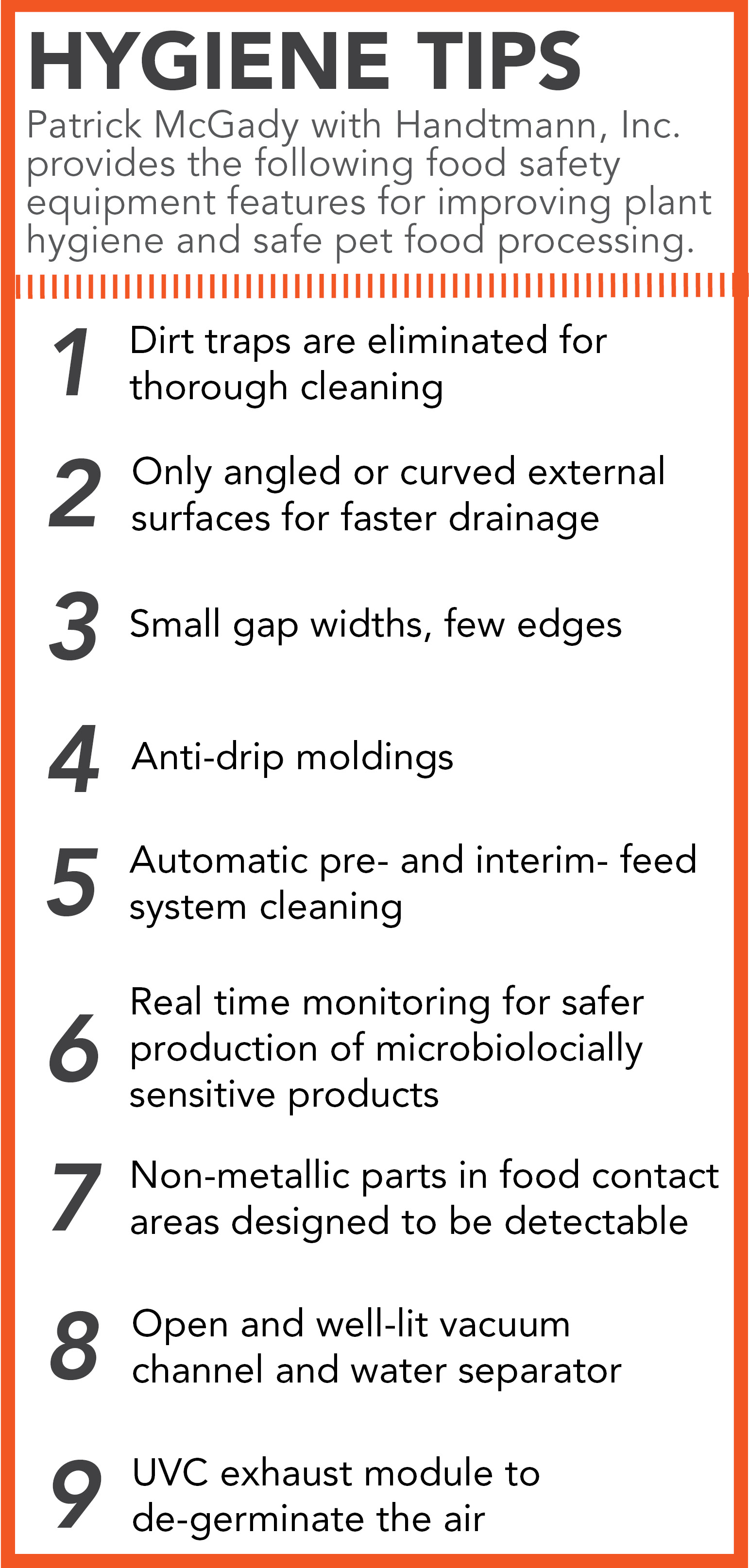 Nine tips to ensure fill-and-seal system hygiene