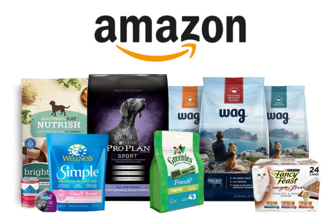 Pet food products sold on Amazon.com