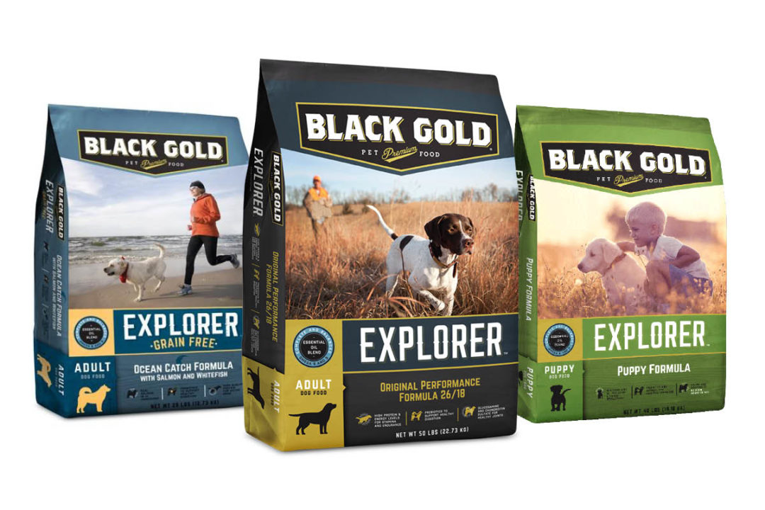 Black Gold premium dog food products
